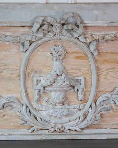Late 18th Century French Carved Boiserie Panel with Original Paint - 4737126
