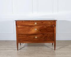 Late 18th Century Italian Directoire Walnut Chest of Drawers Emilia Romagna - 4367876