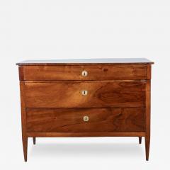 Late 18th Century Italian Directoire Walnut Chest of Drawers Emilia Romagna - 4369133