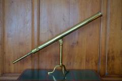 Late 18th Century Lacquered Brass Table Telescope - 2548710