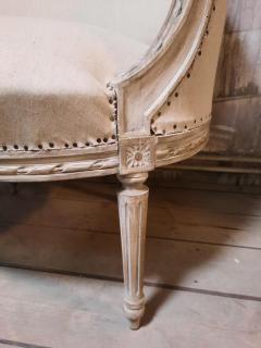 Late 18th Century Pair of Louis XVI Directoire Berg re Chairs - 4543354