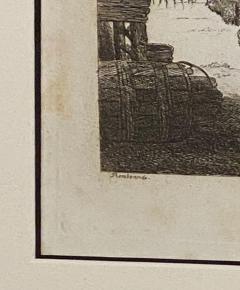 Late 18th Century Rembrandt Etching 1 by Francesco Novelli - 2260810