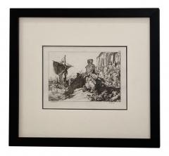 Late 18th Century Rembrandt Etching 11 by Francesco Novelli - 2302400