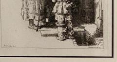 Late 18th Century Rembrandt Etching 7 by Francesco Novelli - 2205207