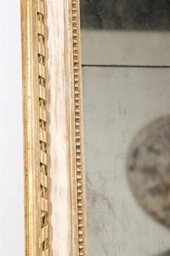 Late 18th Century Swedish Gustavian Period Trumeau Mirror with Swag and Roses - 3415742