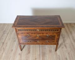 Late 18th Century Veneered Louis XVI Chest Of Drawers - 4157144