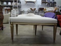 Late 18th Early 19th Century French Louis XVI Corner Bench - 3649486