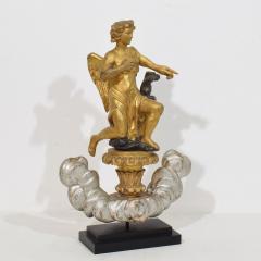Late 18th Early 19th Century Italian Giltwood Neoclassical Angel - 4111892