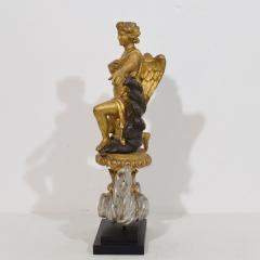 Late 18th Early 19th Century Italian Giltwood Neoclassical Angel - 4111893