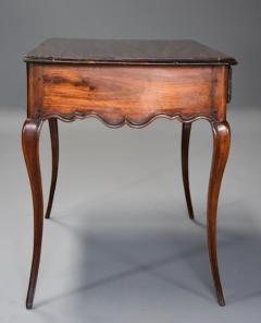 Late 18th century French walnut side table with superb rich patina - 4800032