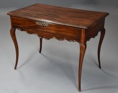 Late 18th century French walnut side table with superb rich patina - 4800913