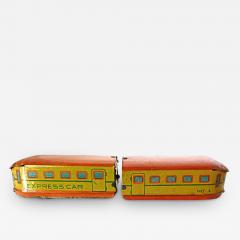 Late 1940s Penny Toy Wind Up Train Attributed Japan - 3010386