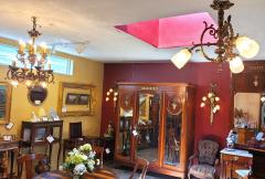 Late 19C French Aesthetic Movement Gilt Bronze Chandelier - 3129892