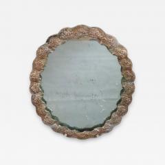 Late 19th Century Antique Hand Mirror with Silverplate Frame - 3521189