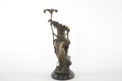Late 19th Century Art Nouveau Style Bronze Decorative Vase - 2471400
