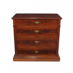 Late 19th Century Cuban Mahogany Biedermeier Chest of Drawers - 2655472