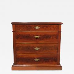 Late 19th Century Cuban Mahogany Biedermeier Chest of Drawers - 2664327