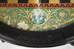 Late 19th Century Eglomise Top Games Table from The Stanley Weiss Collection - 3256071