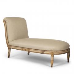 Late 19th Century Empire Style Chaise Longue - 4351963