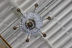 Late 19th Century Empire Style Gilded Bronze and Crystals Chandelier - 3623879