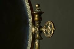 Late 19th Century English Table Mirror in Patinated Brass - 4582342