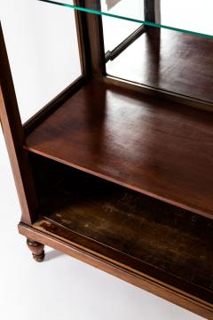 Late 19th Century French Burl Wood Vitrine Cabinet - 1037837