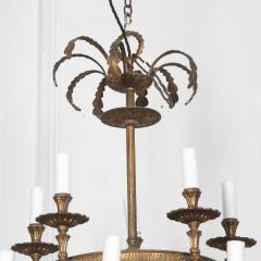 Late 19th Century French Gilt Chandelier - 3640538