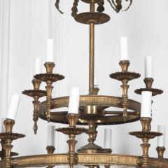 Late 19th Century French Gilt Chandelier - 3640541