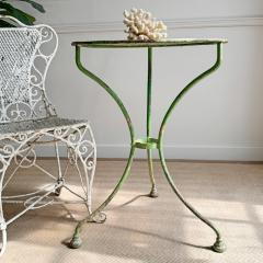 Late 19th Century French Iron Cafe Table - 3608095