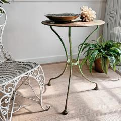 Late 19th Century French Iron Cafe Table - 3608096