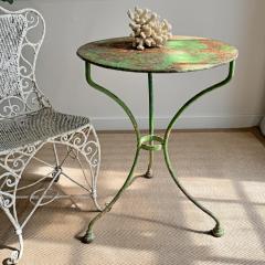 Late 19th Century French Iron Cafe Table - 3608097