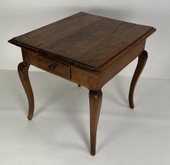 Late 19th Century French Side Table with double Drawers and Cabriole Legs - 4282846