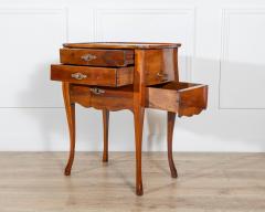 Late 19th Century French Walnut Bedside Cabinet with Hidden Writing Desk - 4367695