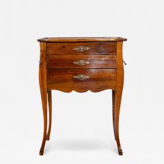 Late 19th Century French Walnut Bedside Cabinet with Hidden Writing Desk - 4369112