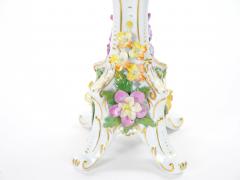 Late 19th Century German Porcelain Reticulated Floral Centerpiece Bowl - 4553177