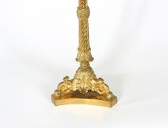 Late 19th Century Gilt Bronze Six Arms Candelabra - 1337288