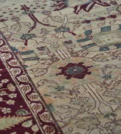 Late 19th Century Handwoven Antique Agra Rug - 2547106