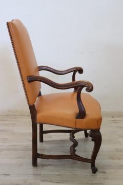 Late 19th Century Italian Louis XIV Style Antique Armchair - 4292273