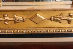 Late 19th Century Italian Neoclassical Paint Decorated Pier Mirror - 2950142