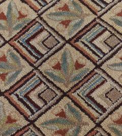 Late 19th Century Large Handwoven Hooked Rug - 1978432