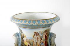 Late 19th Century Large Sevres Porcelain Campana a Pair - 2471361