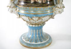 Late 19th Century Large Sevres Porcelain Campana a Pair - 2471363