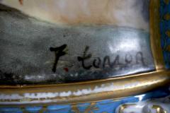 Late 19th Century Large Sevres Porcelain Campana a Pair - 2471365