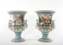 Late 19th Century Large Sevres Porcelain Campana a Pair - 2471368
