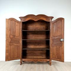 Late 19th Century Louis XV Style Oak Armoire - 3552334