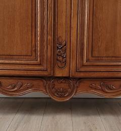 Late 19th Century Louis XV Style Oak Armoire - 3552338