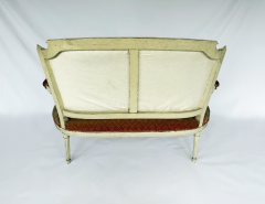 Late 19th Century Louis XVI Style Canape from Matching Parlor Suite - 4745454