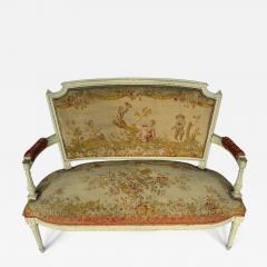 Late 19th Century Louis XVI Style Canape from Matching Parlor Suite - 4758336