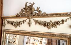 Late 19th Century Louis XVI Style Trumeau Mirror - 4531952