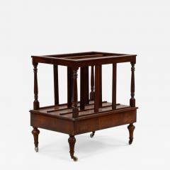 Late 19th Century Mahogany 3 Section Magazine Rack - 4529210